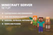 create you a custom minecraft server