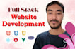 develop a modern custom full stack website for your business