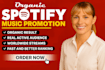 do pitch organic spotify music, USA spotify, album promotion, music promotion