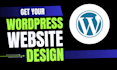 design, redesign or fix wordpress website