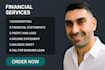 create cash flow, profit and loss, financial statements