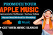 promote your music with real apple music streams and playlist placement