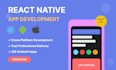 develop react native mobile app for ios and android as a react native developer