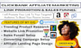 do clickbank affiliate link sign up referral promotion recruitment sales funnel