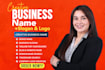 craft business name, logo, slogan and web design