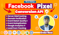 set up meta pixel and conversion API with ga4 tracking and deduplication