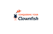design conquering clown fish logo