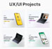 do UX UI design website and mobile apps
