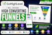 design high converting funnels in gohighlevel
