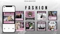 design one week of custom social media content