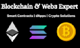 build defi dapp, cross chain bridge, and decentralized crypto exchange