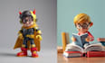create a custom 3d toy design, character modeling, action figure and prototype