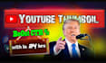 design a mind blowing catchy  youtube thumbnail