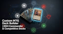 build custom mtg decks, egh commander decks, and magic the gathering builds