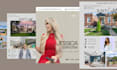 design professional real estate instagram posts, listings