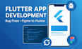 do mobile app development as a flutter developer