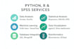 analyze and visualize data using python, r and spss