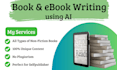write your book or ebook using ai