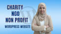 design charity, ngo, nonprofit  wordpress website