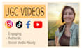 create an authentic and relatable spokesperson ugc video