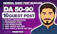 do guest posting on high da sites with dofollow SEO backlinks