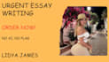 do urgent essay writing as an essay writer