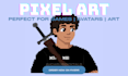 create custom pixel art characters, environments, and assets for your game