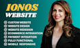 do ionos website design, ionos website redesign, ionos website ecommerce website