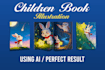design children book illustration using ai