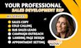 do sales development representative sales closer b2b sales sdr lead generation