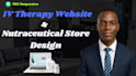 do iv hydration therapy website, build peptide nutraceutical, medical website