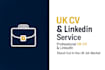 write and optimize UK professional CV, linkedin profile, and cover letter
