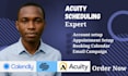 set up acuity scheduling, squarespace, booking appointments, calendly