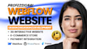 build framer website develop 3d webflow website design wordpress woocommerce