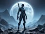 create fantasy, sci fi, character with hyperrealistic style