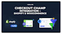 do checkout champ shopify and woocommerce integration