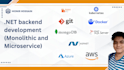 do dotnet backend development