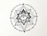 create unique custom geometric tattoo design