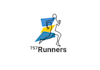 design captivating marathon running logo