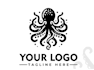 design high quality octopus logo with creative concepts