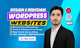 design and develop a professional wordpress website