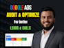 audit and optimize your google ads campaign for more leads
