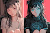 draw you an anime art style characters