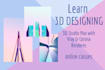 teach 3d design modelling and rendering