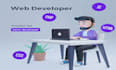 be your front end and back end web developer