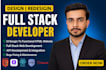 be your full stack web developer with PHP laravel bootstrap reactjs and mysql