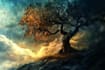 paint fantasy landscape illustrations