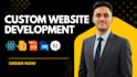 do modern responsive website development, react development