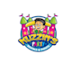 create attractive and imagination bounce house logo design
