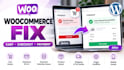 fix woocommerce checkout, cart, payment and product issues